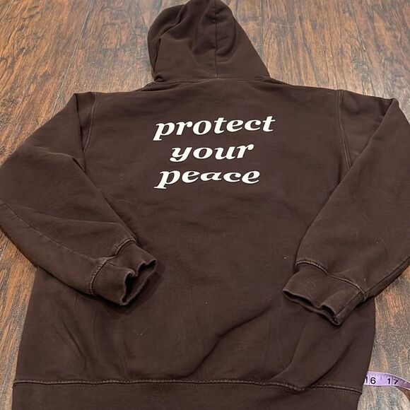 AWDis JHA001 - JUST HOODS by Adult College Hood size S GUC Affirmation up front - Picture 8 of 8